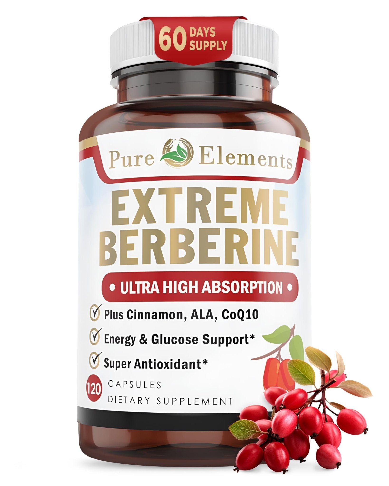 Extreme 500mg Complex with ALA, Coq10, Turmeric, Cinnamon, Bitter Melon, banaba Leaf, Korean Panax, Royal Jelly, and 21 Herbs for Healthy Blood Sugar - dailyvitalstore