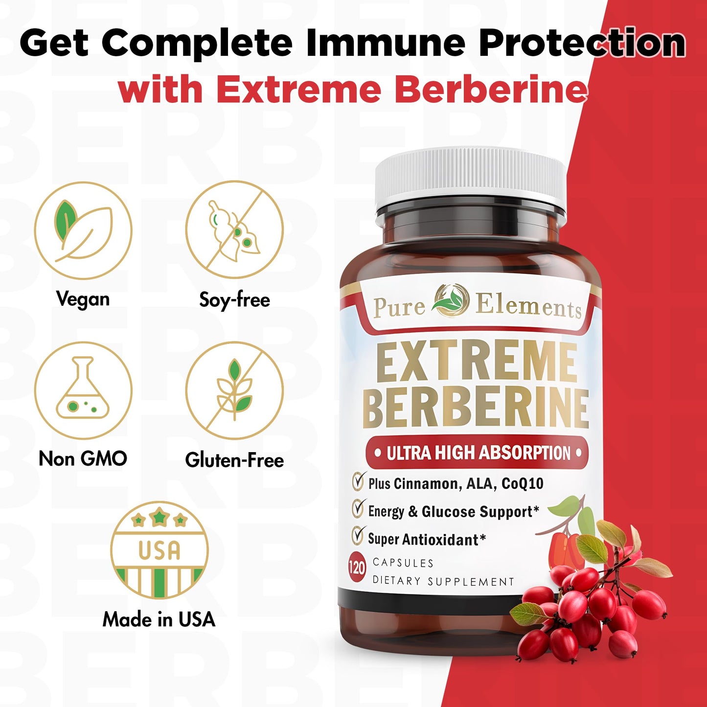 Extreme 500mg Complex with ALA, Coq10, Turmeric, Cinnamon, Bitter Melon, banaba Leaf, Korean Panax, Royal Jelly, and 21 Herbs for Healthy Blood Sugar - dailyvitalstore