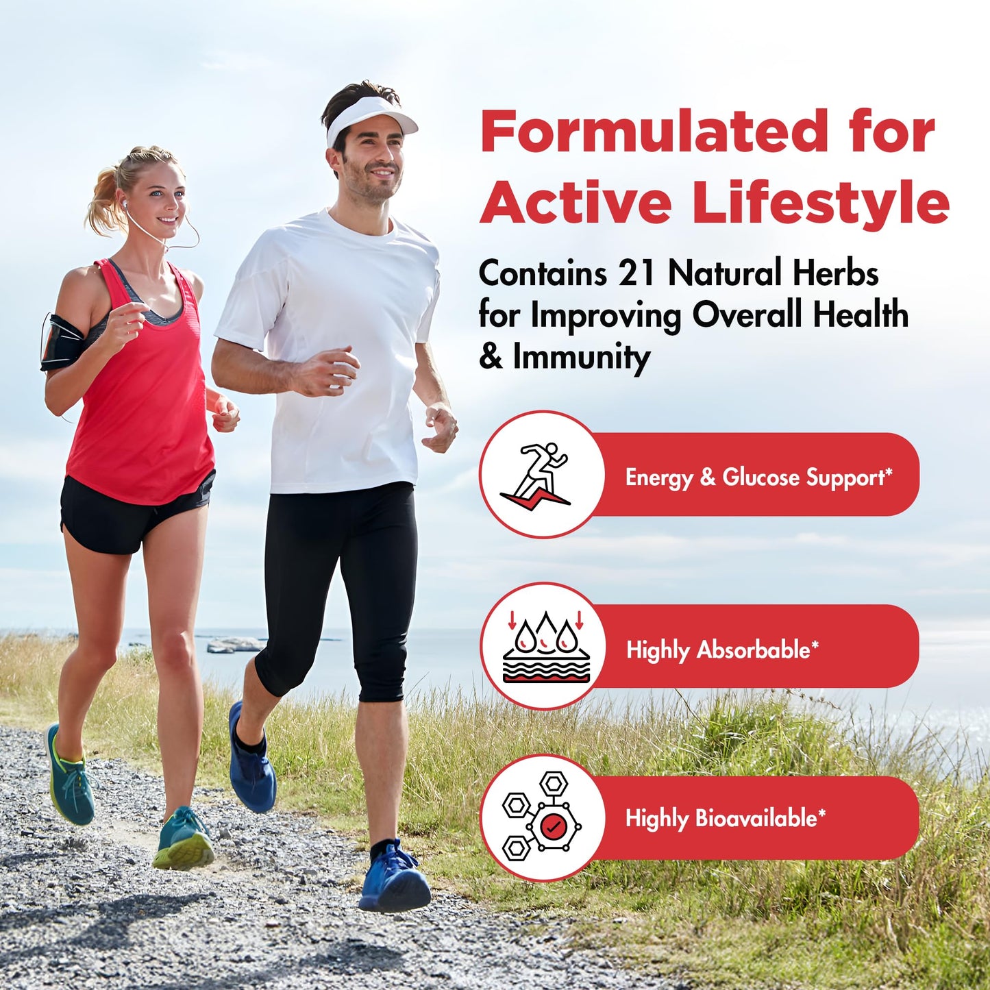 Extreme 500mg Complex with ALA, Coq10, Turmeric, Cinnamon, Bitter Melon, banaba Leaf, Korean Panax, Royal Jelly, and 21 Herbs for Healthy Blood Sugar - dailyvitalstore
