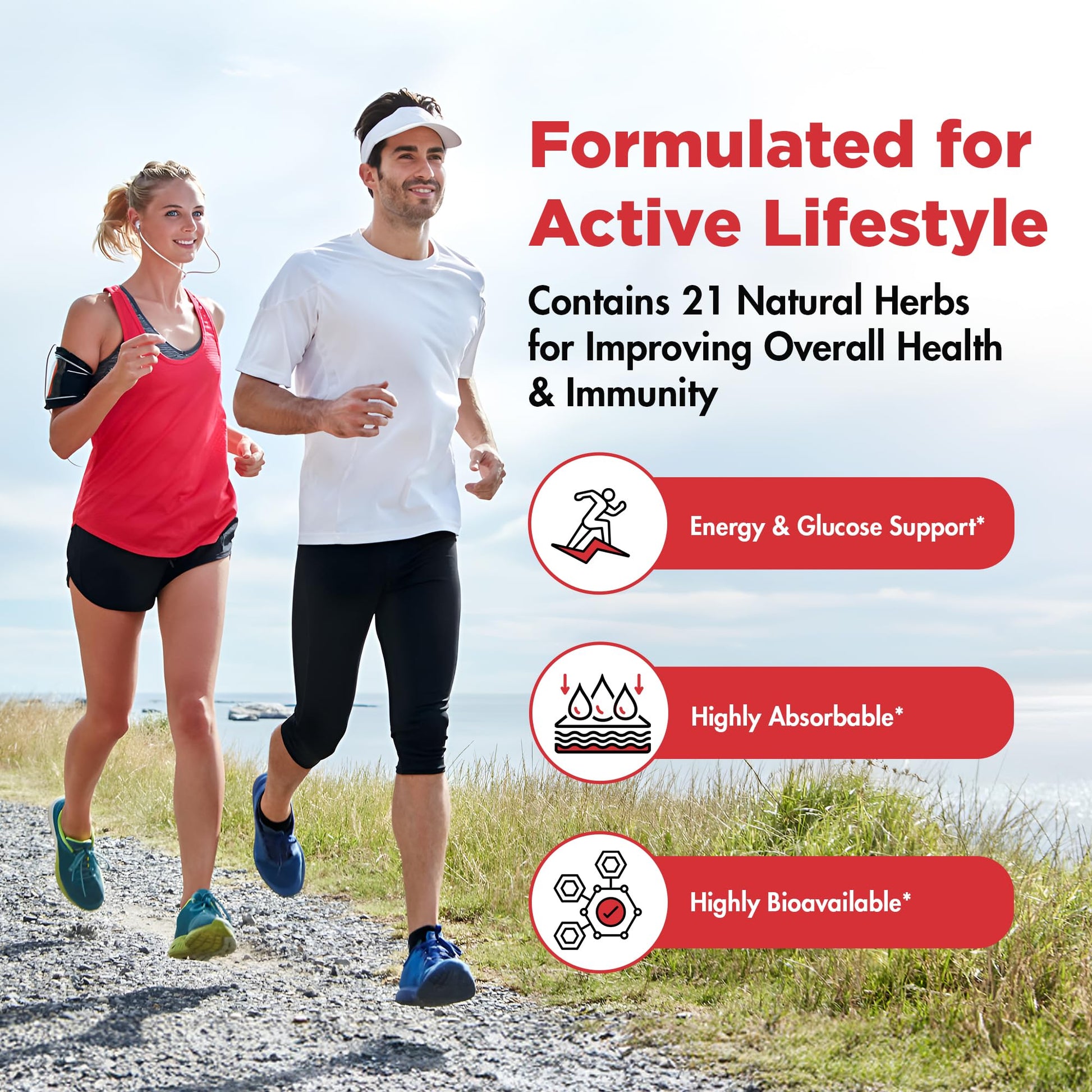Extreme 500mg Complex with ALA, Coq10, Turmeric, Cinnamon, Bitter Melon, banaba Leaf, Korean Panax, Royal Jelly, and 21 Herbs for Healthy Blood Sugar - dailyvitalstore