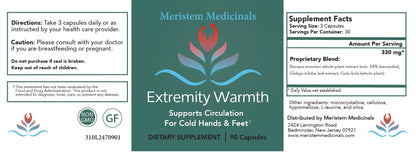 Extremity Warmth - for Cold Hands and Feet - dailyvitalstore
