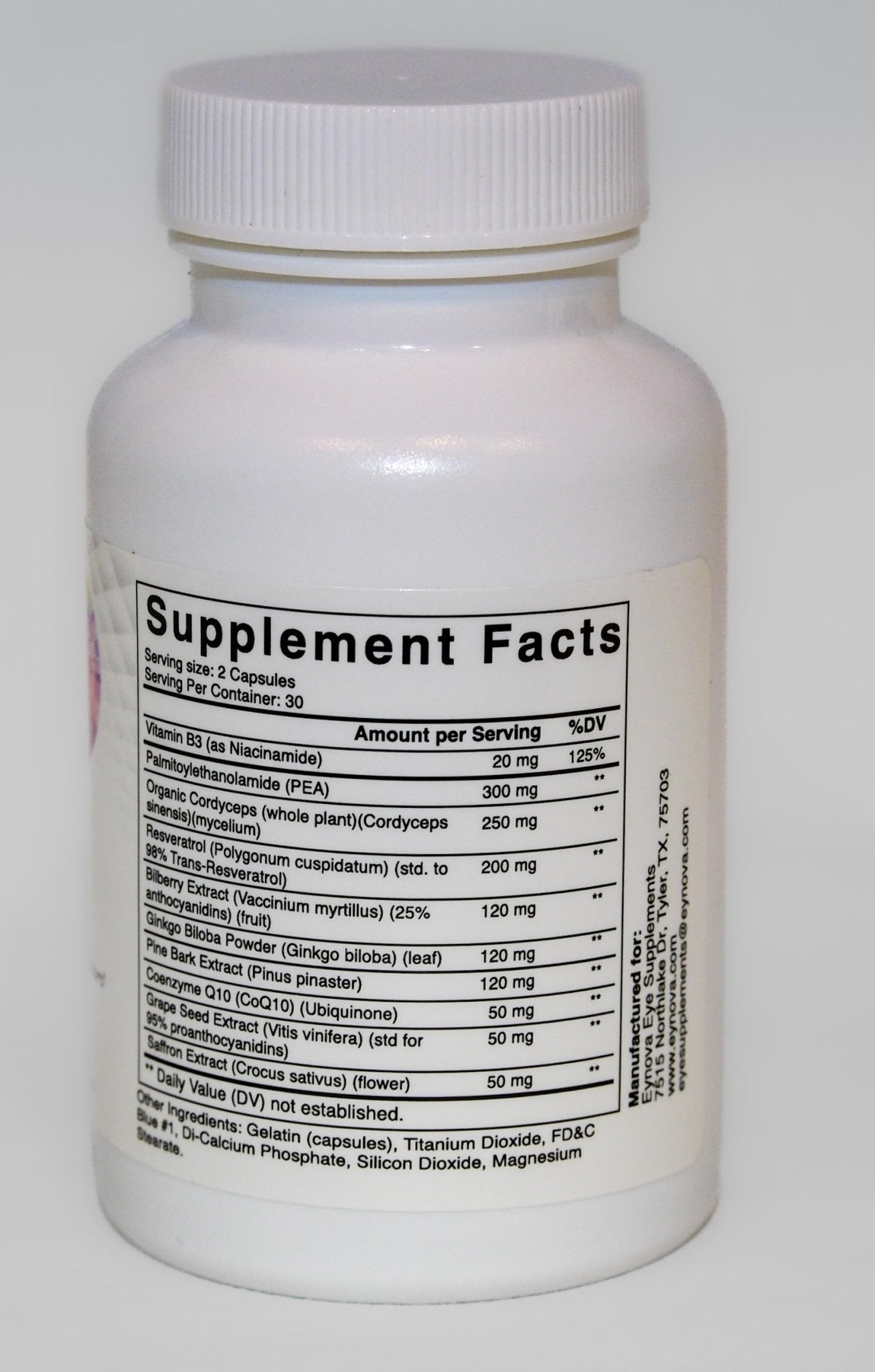 Eynova Eye Supplements - EyNerve Pro - Pressure and Optic Nerve Support - dailyvitalstore