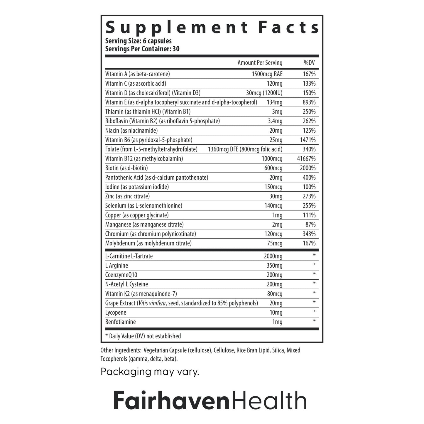Fairhaven Health FH Pro for Men | Clinically Studied Premium Prenatal Fertility Supplements for Men | Male Fertility Supplements | Count and Motility Support Pre-Conception for Him | 180 Capsules - dailyvitalstore