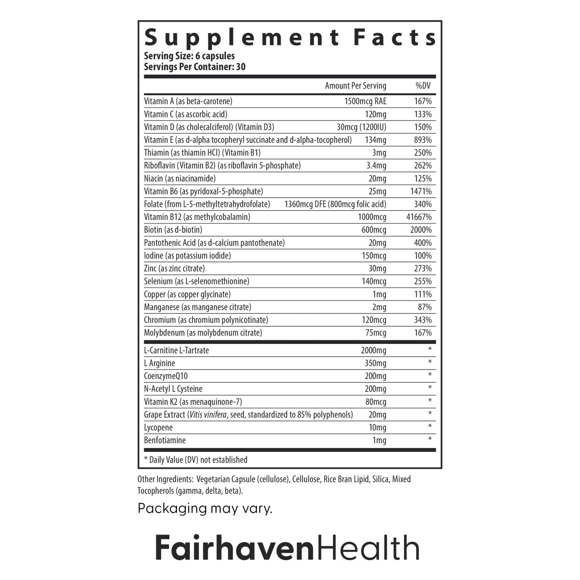 Fairhaven Health FH Pro for Men | Clinically Studied Premium Prenatal Fertility Supplements for Men | Male Fertility Supplements | Count and Motility Support Pre-Conception for Him | 180 Capsules - dailyvitalstore