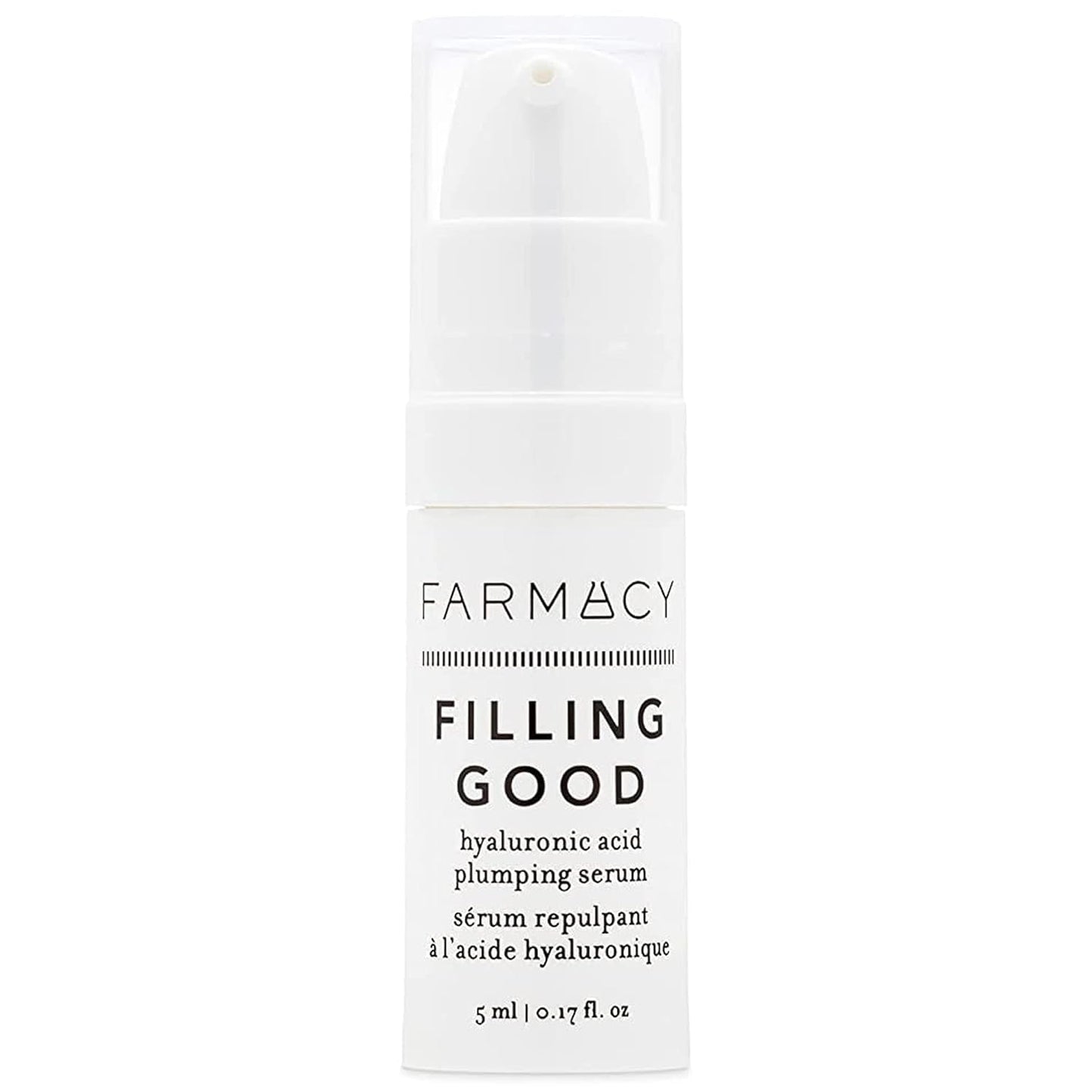 Farmacy Hyaluronic Acid Serum for Face - Filling Good Face Serum with Vegan Collagen Peptides - Helps Smooth Fine Lines + Wrinkles - dailyvitalstore