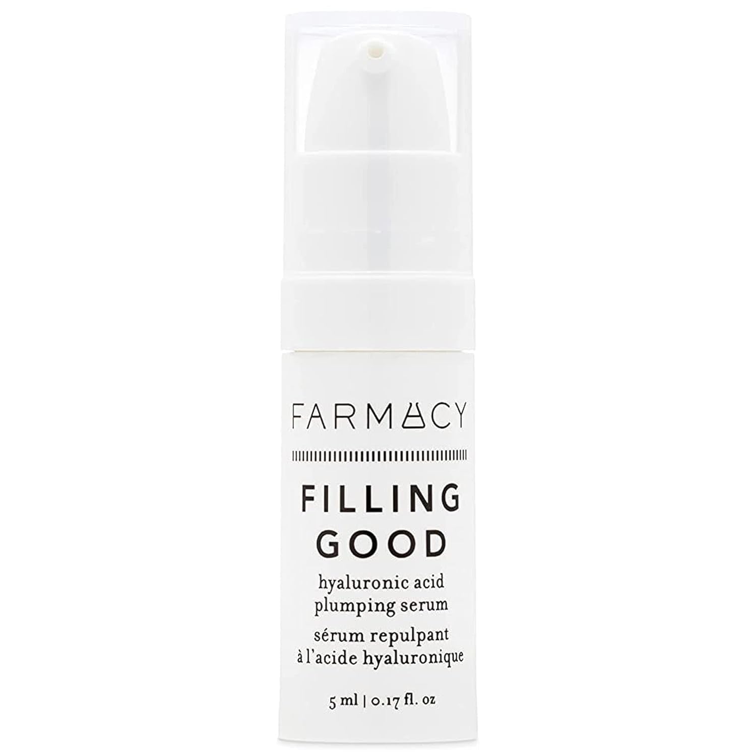 Farmacy Hyaluronic Acid Serum for Face - Filling Good Face Serum with Vegan Collagen Peptides - Helps Smooth Fine Lines + Wrinkles - dailyvitalstore