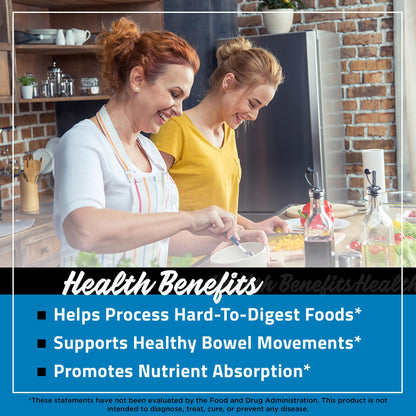 FarmHaven Digestive Enzymes with 18 Probiotics & Herbs | Papaya, Bromelain, Protease & More for Lactose Absorption & Better Digestion | Helps Bloating - dailyvitalstore