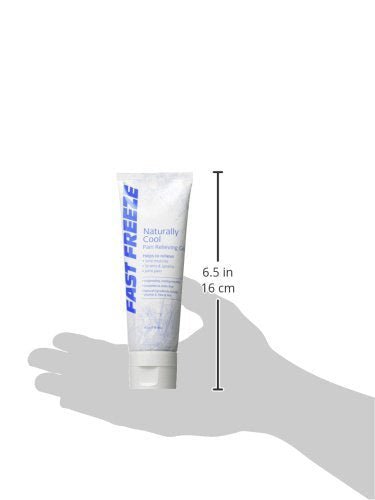 Fast Freeze All-Natural Cooling Pain Relief Therapy: Gel Tube, 4 fl oz - dailyvitalstore