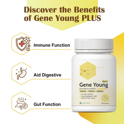 Fecula Biotech Synbiotic for Gut Health | 3-in-1 Daily Prebiotic, Probiotic, Postbiotic for Digestive Health, Bloat & Immune Support - dailyvitalstore