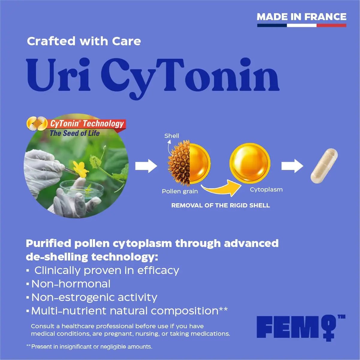 FEM Urovital Bladder Control Supplements - Overactive Bladder, Leakage & Urgency Relief - Non-Hormonal Urinary Tract Health Support for Women - 30 Capsules - dailyvitalstore