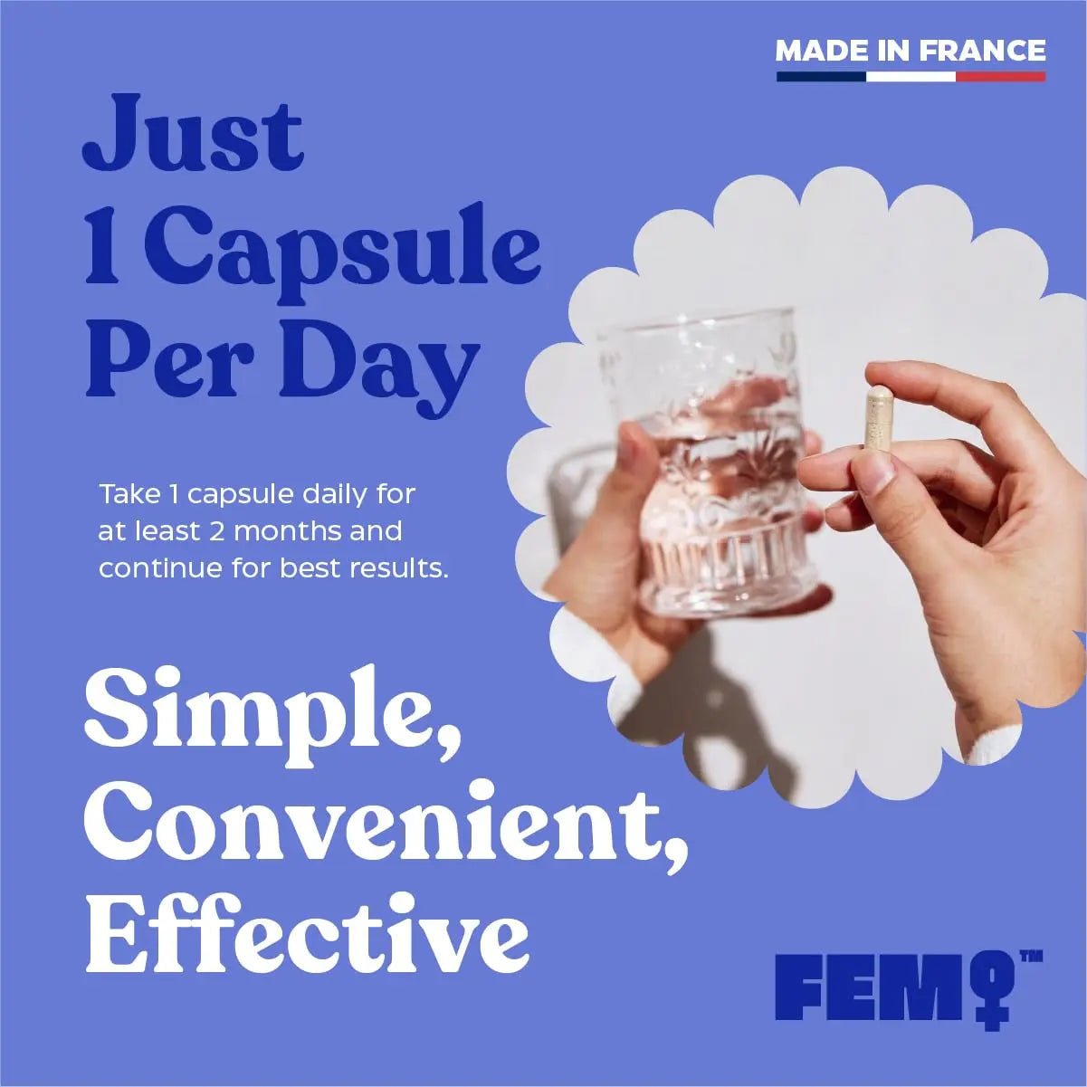 FEM Urovital Bladder Control Supplements - Overactive Bladder, Leakage & Urgency Relief - Non-Hormonal Urinary Tract Health Support for Women - 30 Capsules - dailyvitalstore