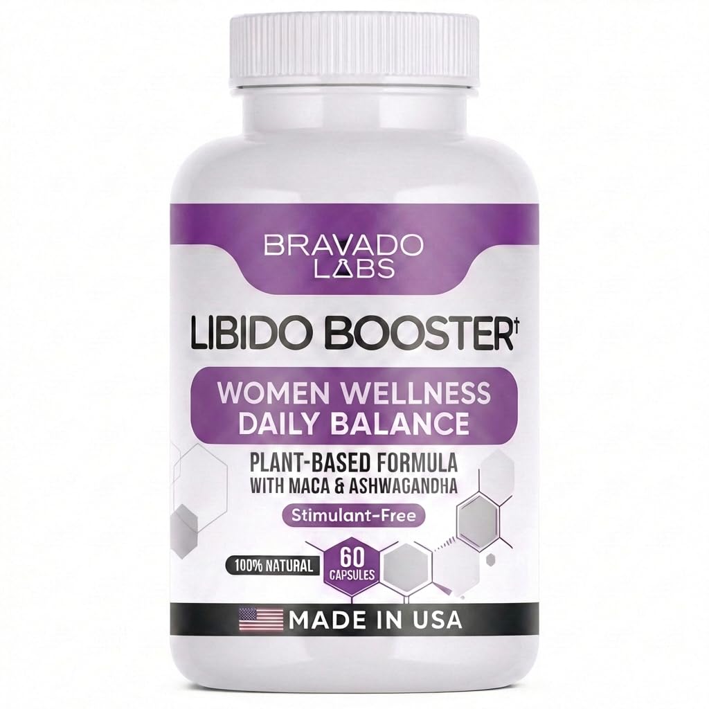 Female Libido Booster for Women – Advanced Women’s Intimacy & Confidence Support – Plant-Based Herbal Blend with Maca, Ginseng & L-Arginine – Made in USA – 60 Capsules - dailyvitalstore