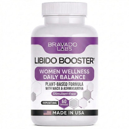 Female Libido Booster for Women – Advanced Women’s Intimacy & Confidence Support – Plant-Based Herbal Blend with Maca, Ginseng & L-Arginine – Made in USA – 60 Capsules - dailyvitalstore