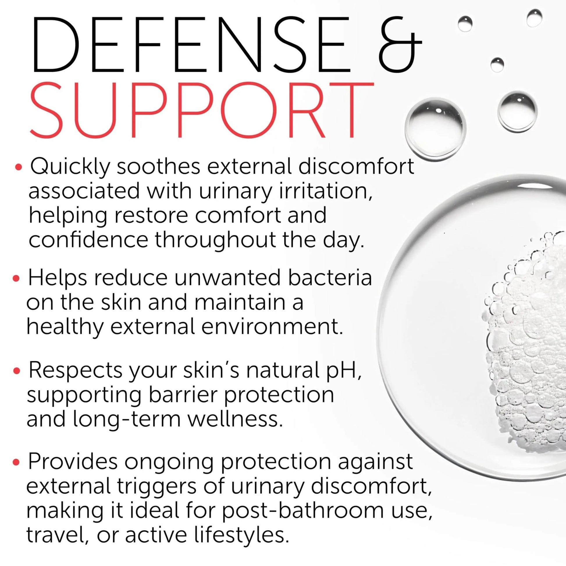 Feminine Spray | UTI Treatment for Women | UTI Defense & Intimate Odor Control | Daily Feminine Hygiene Spray | Eliminate Harmful Bacteria | Gentle, Safe, Travel-Friendly & pH-Balanced | 5.1 fl oz - dailyvitalstore