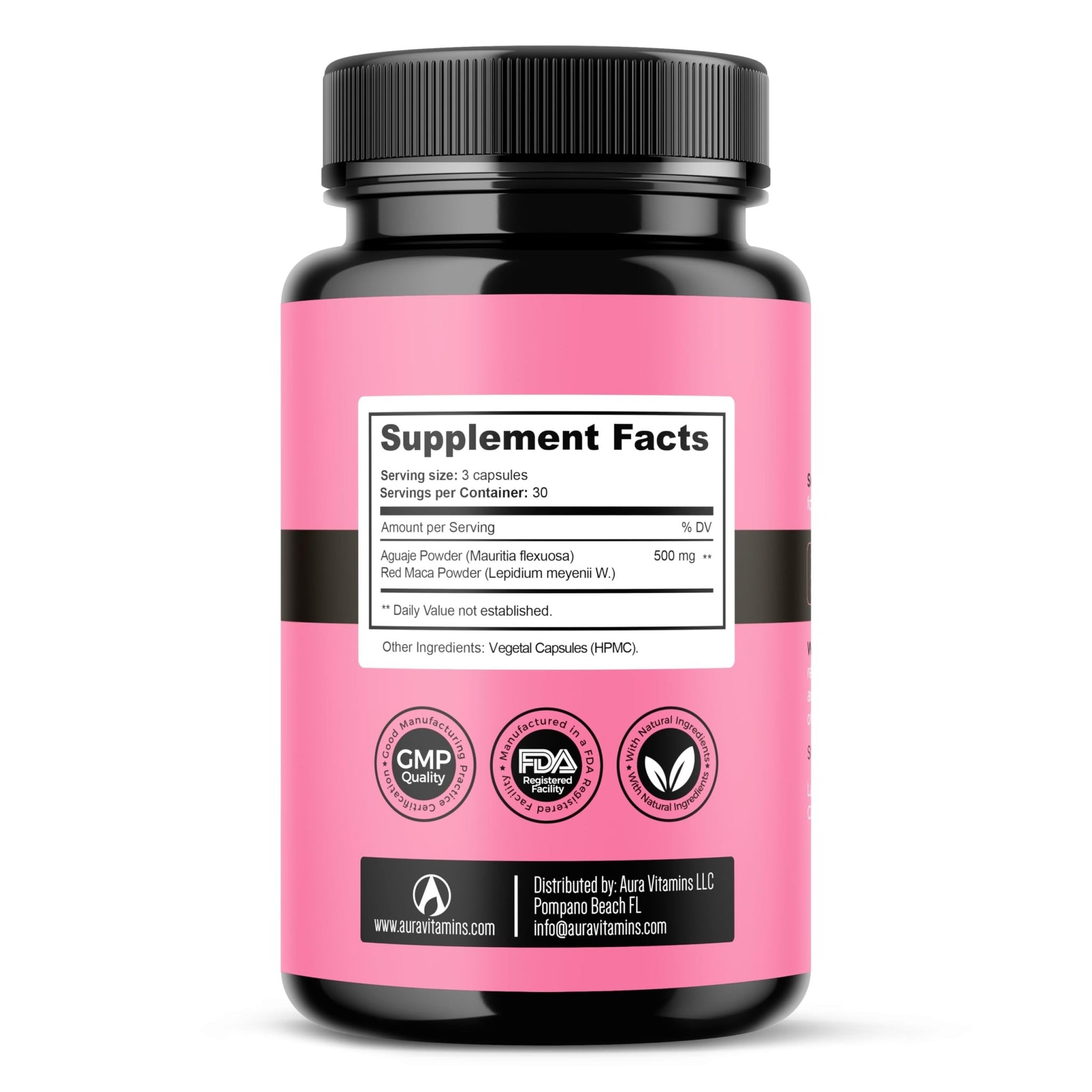 Fertili-t Female (90 Caps) Natural Fertility Support, Hormonal Balance & Prenatal Vitamins for Women, Conception Support, Natural Fertility Supplement with Aguaje & Red Maca (30-Day Supply) (1) - dailyvitalstore