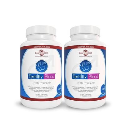 Fertility Blend Daily Wellness for Men - Male Fertility Supplements, Vitamin Blend Pills - Male Count Pre-Conception for Him - Fertility Supplements for Men - 60 Capsules, 2 Pack - dailyvitalstore