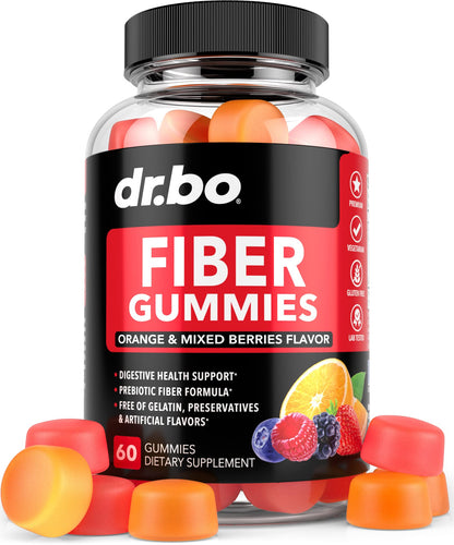 Fiber Gummies for Adults & Kids - Tasty Gummy Prebiotic Fiber Supplement, Max Digestive - dailyvitalstore
