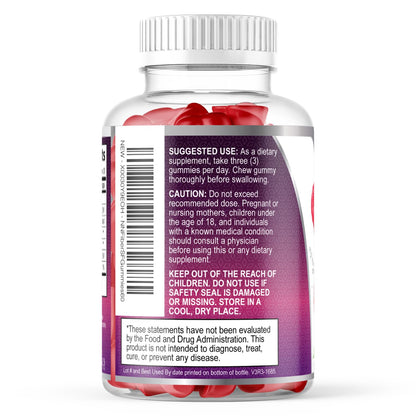 Fiber Gummies – Sugar Free Prebiotic Plant-Based Fiber 4g per Serving Supplement - Improved Soluble Formula Supports Digestive Health & Regularity - Non-GMO, - dailyvitalstore