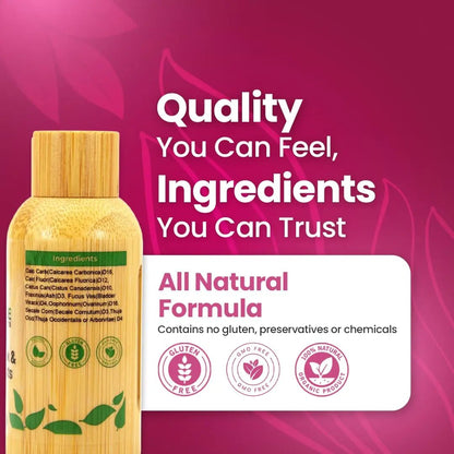 Fibroid Shrink & Ovarian Cysts BM36 - Helps Shrink Fibroids and Ovarian Cysts, Balance Estrogen Levels and Prevent Regrowth, Support for Menstrual Pain and Painful Intercourse, 30 mL Drops | Bestmade - dailyvitalstore