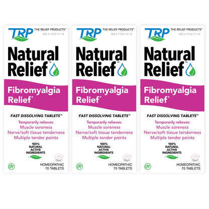 Fibromyalgia Relief for Temporary Relief of Muscle Soreness Discomfort Tenderness Difficulty Moving Joint Pain (3 Pack) - dailyvitalstore