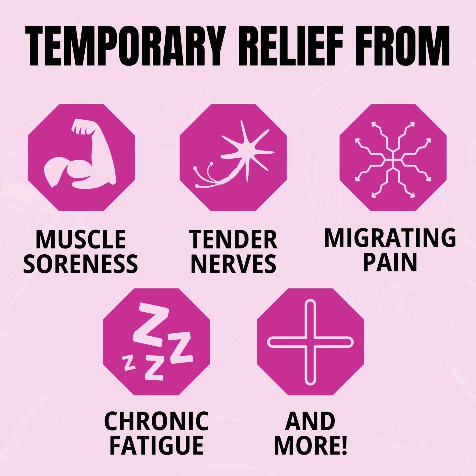 Fibromyalgia Relief for Temporary Relief of Muscle Soreness Discomfort Tenderness Difficulty Moving Joint Pain (3 Pack) - dailyvitalstore