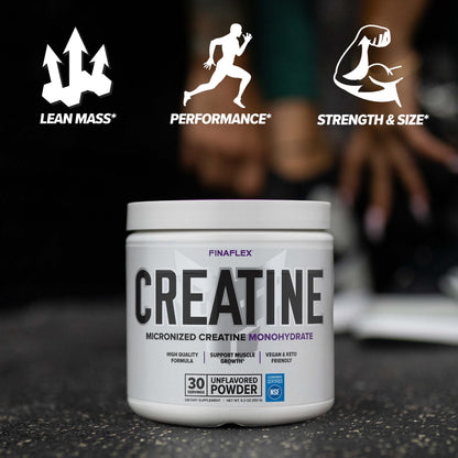FINAFLEX PURE CREATINE, Unflavored - 5.3 oz - Promotes Muscular Strength, Size & Performance - 100% Pure - dailyvitalstore