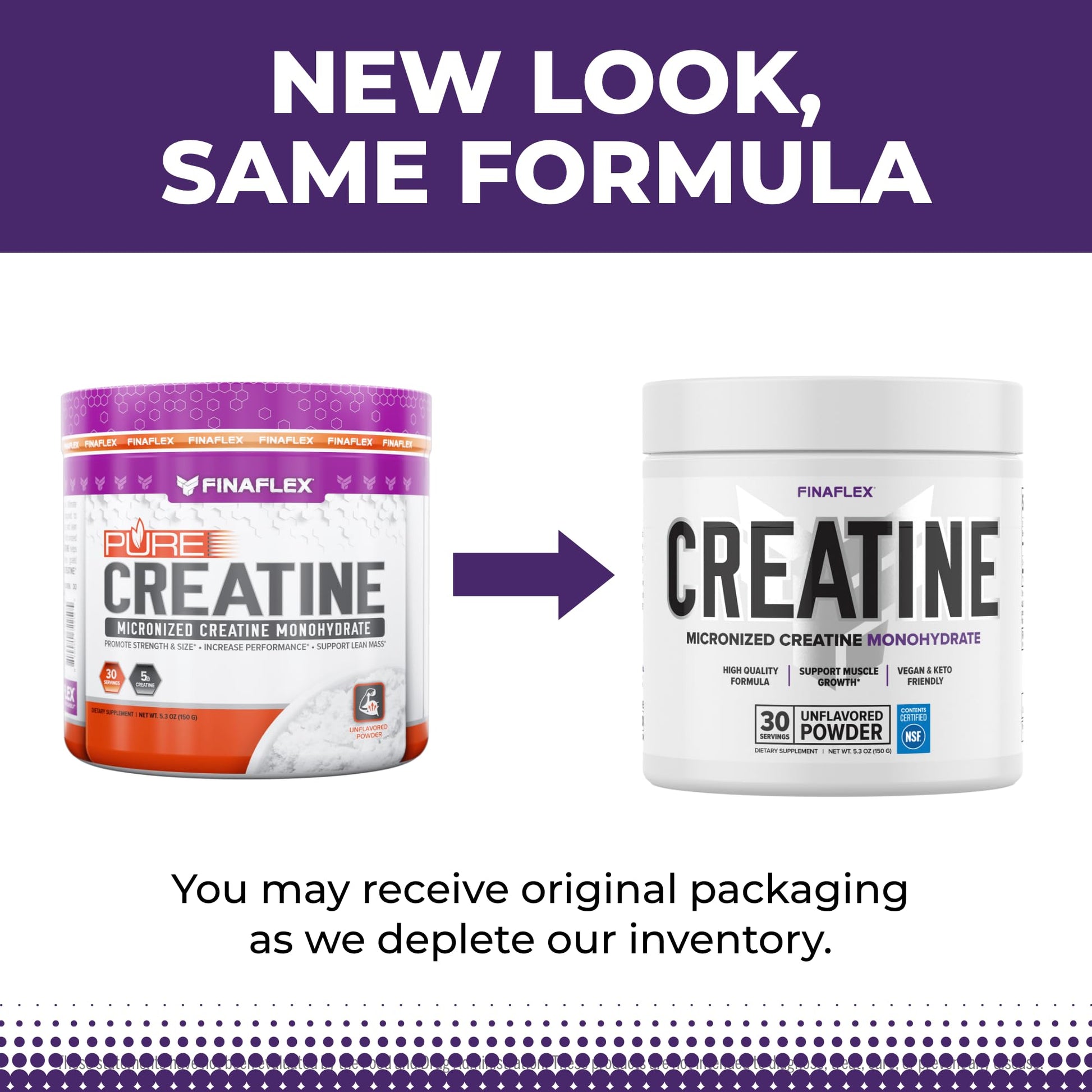 FINAFLEX PURE CREATINE, Unflavored - 5.3 oz - Promotes Muscular Strength, Size & Performance - 100% Pure - dailyvitalstore