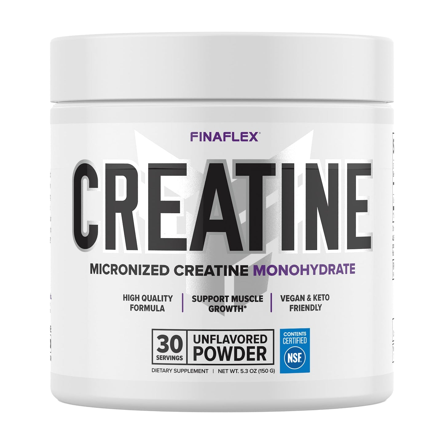 FINAFLEX PURE CREATINE, Unflavored - 5.3 oz - Promotes Muscular Strength, Size & Performance - 100% Pure - dailyvitalstore