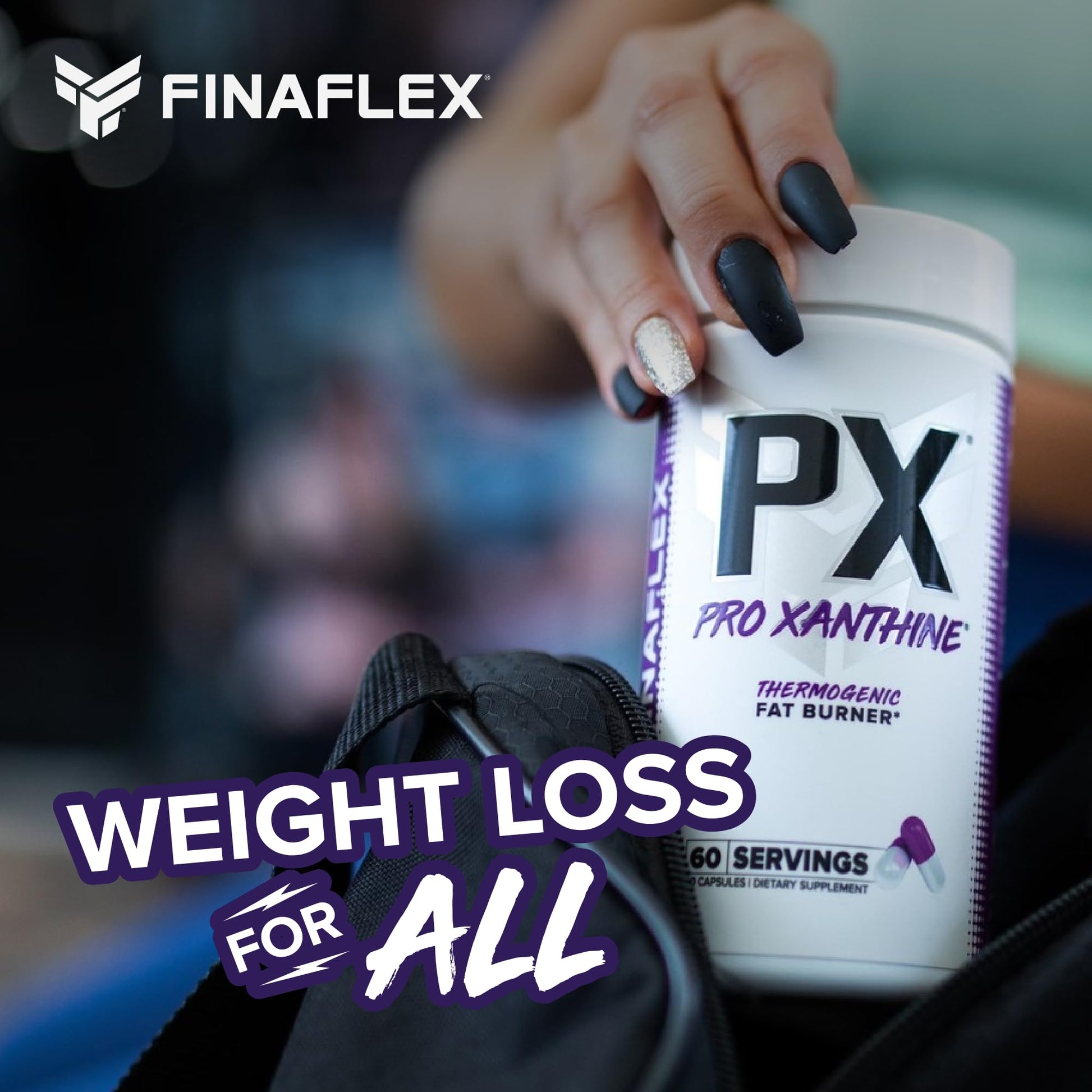 FINAFLEX PX PRO Xanthine - 60 Capsules - Thermogenic - Promotes Energy, Focus & Appetite Suppression - dailyvitalstore