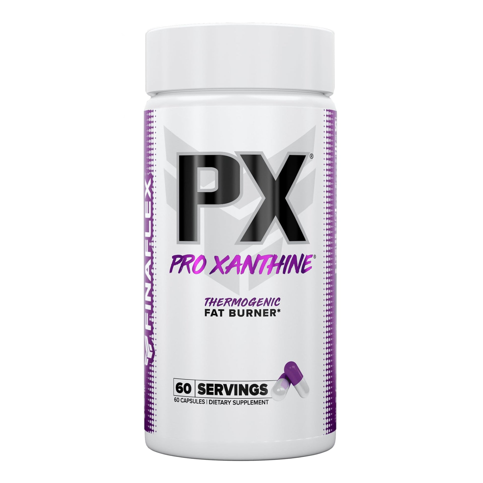 FINAFLEX PX PRO Xanthine - 60 Capsules - Thermogenic - Promotes Energy, Focus & Appetite Suppression - dailyvitalstore