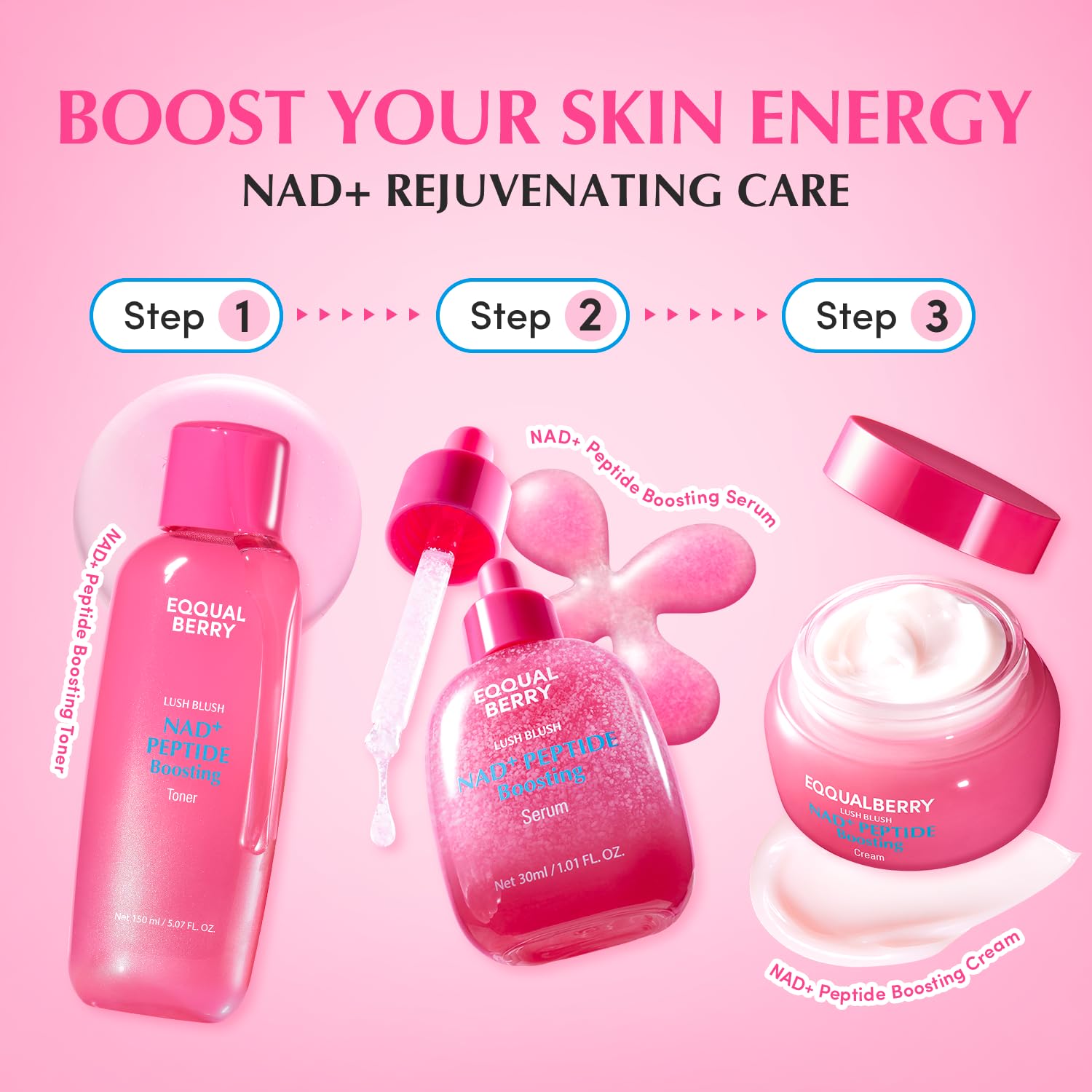 Firming & Lifting Trio (Toner + Serum + Cream Set) - dailyvitalstore