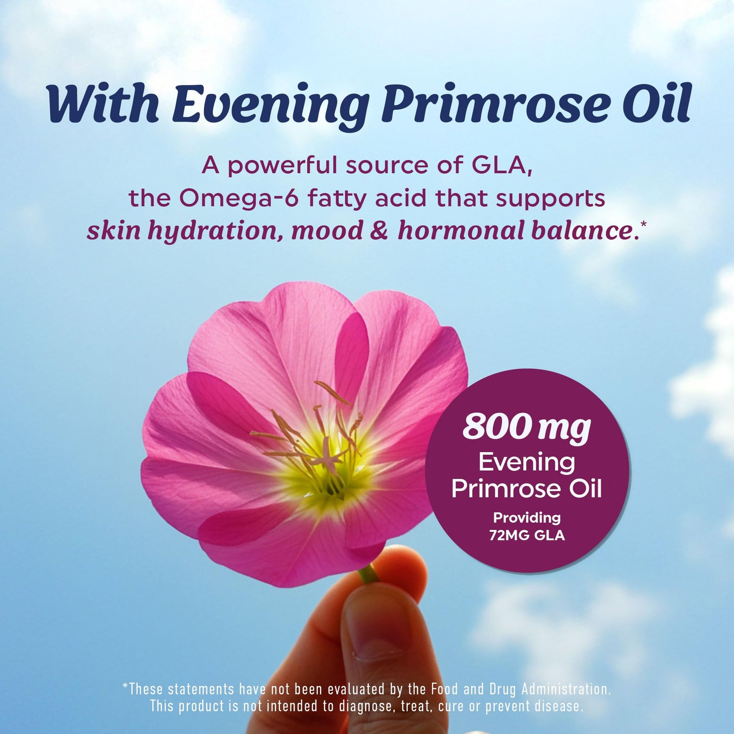 Fish Oil Omega 3 Supplements for Women | DHA + EPA | Heart Health, Hormone Balance, Skin & Wellness Support | 600MG Omega3 + 800MG Evening Primrose Oil - dailyvitalstore