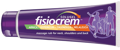 Fisiocrem Solugel Arnica Cream - Arnica Montana & Calendula Cream for Muscle Massage, Muscle Rub for Neck, Shoulders and Back - 250ml - dailyvitalstore