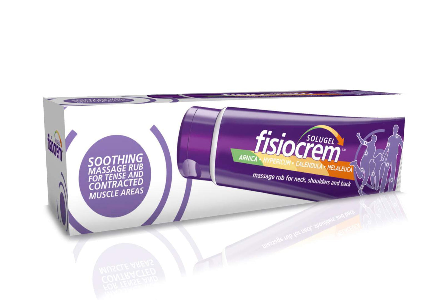 Fisiocrem Solugel Arnica Cream - Arnica Montana & Calendula Cream for Muscle Massage, Muscle Rub for Neck, Shoulders and Back - 250ml - dailyvitalstore