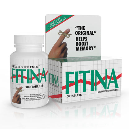 FITINA Brain Supplement with Vitamin B6 & Thiamine for Memory, Focus and Cognitive Support | High-Dose B Vitamins for Nervous System Brain Health, Daily Formula for Adults, 100 Tablets (1-Pack) - dailyvitalstore
