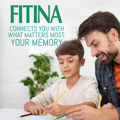 Fitina Brain Supplements for Memory and Focus with Vitamin B6 & Thiamine — High-Dose B Vitamins Nervous System and Cognitive Health Support, Daily Supplement Formula for Adults, 100 Tablets (2-Pack) - dailyvitalstore