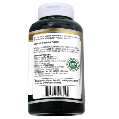 FITO MEDIC'S Lab | Activated Charcoal | 240 caps | Activated Charcoal Pills - dailyvitalstore