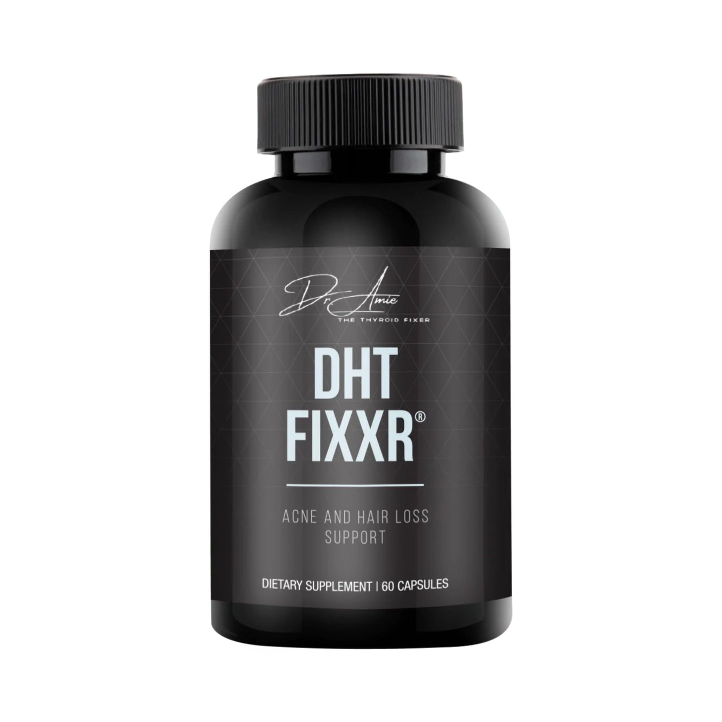 Fixxr DHT Support by Dr. Amie | with Saw Palmetto and Nettles | Acne and Hair Loss Support | 60 Capsules - dailyvitalstore
