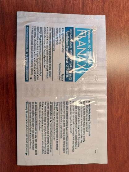 Flanax Pain Reliever Tablets 2ct Retail Dispenser - dailyvitalstore