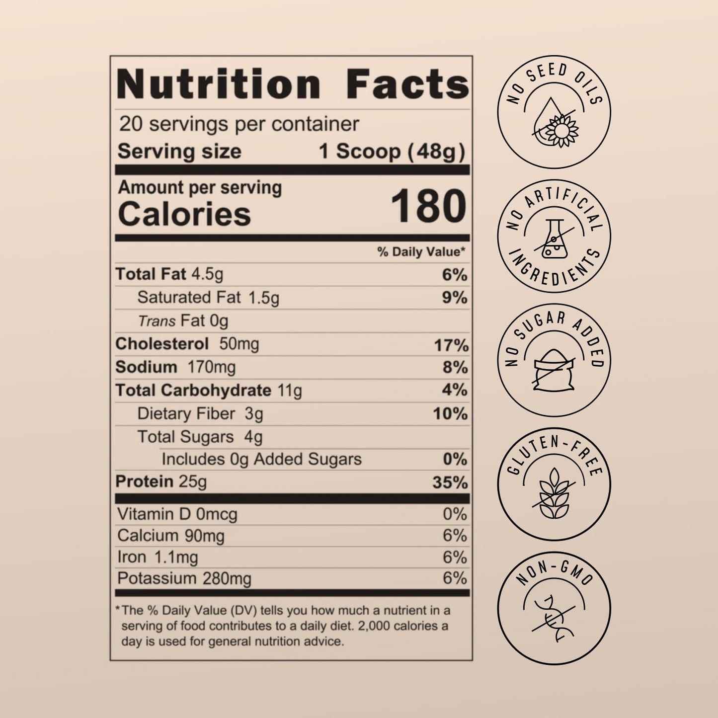 FlavCity Chocolate All in One Protein Shake Powder - On the Go Meal Alternative + Collagen Peptides, Reishi & Cordyceps - Focus, Skin, Hair & Joint Support - dailyvitalstore