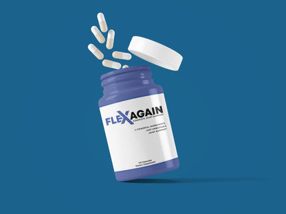 FlexAgain - Fully Comprehensive Joint Support - 120 Capsules - 1 Month Supply - dailyvitalstore
