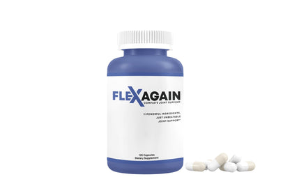FlexAgain - Fully Comprehensive Joint Support - 120 Capsules - 1 Month Supply - dailyvitalstore