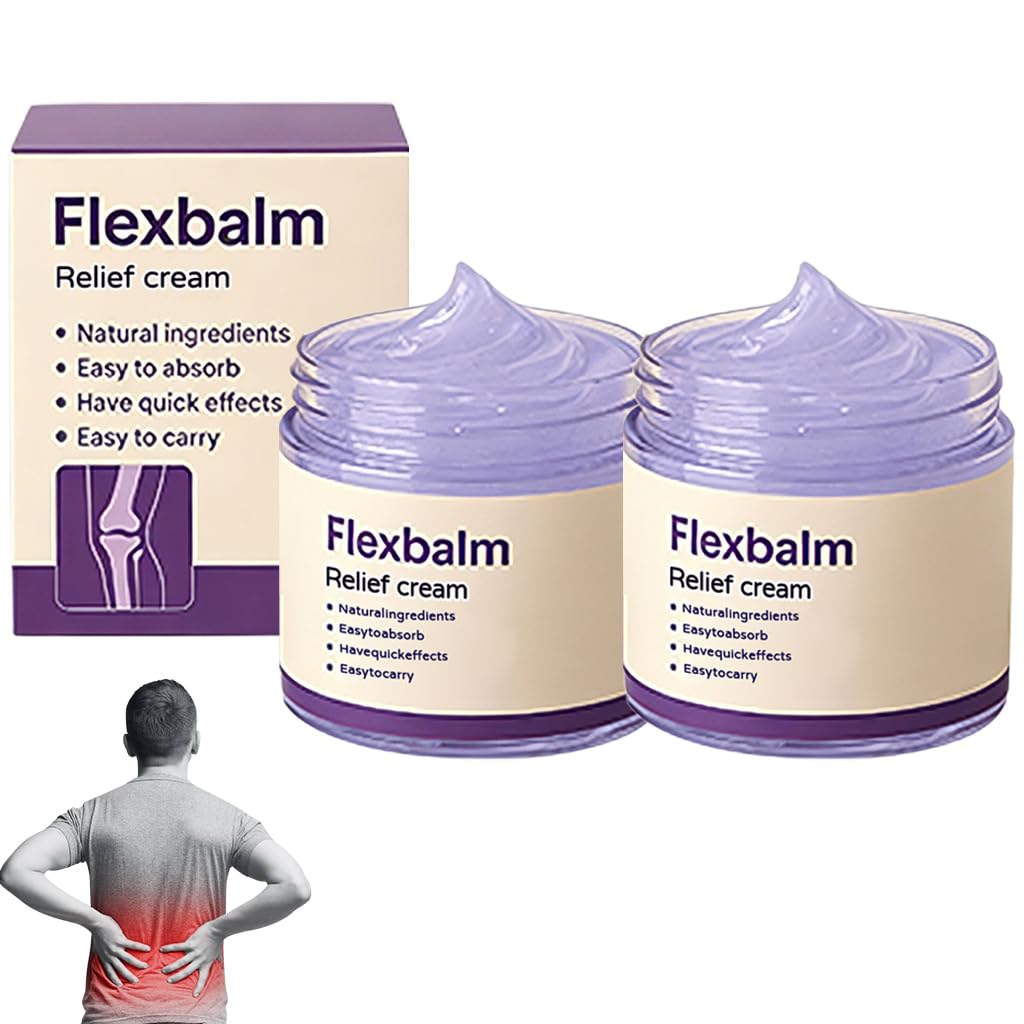 Flexbalm Rapid Joint Relief Gel, 2026 New Advanced Relief Soothing Massage Gel, Flexbalm Rapid Joint Relief Cream for Back, Neck, Hands, Knee (2PCS) - dailyvitalstore