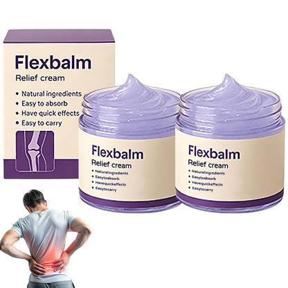 Flexbalm Rapid Joint Relief Therapy Gel 2.0, 2026 New Professional Relief Soothing Massage Gel, Flexbalm Rapid Joint Relief Cream for Back, Knee, Hands, Neck, Feet, for All Skin Types (2 Bottle) - dailyvitalstore