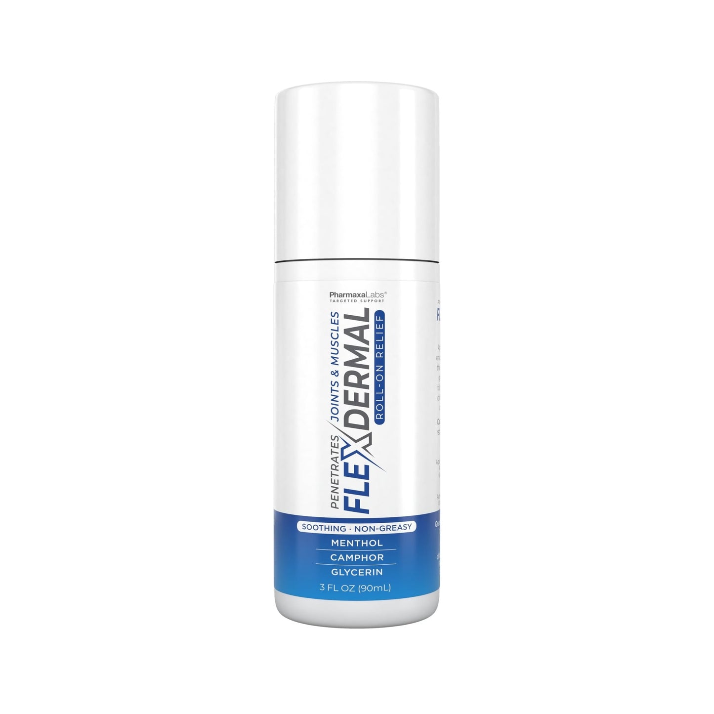 Flexdermal Topical Joint Relief Cream - Relieves Minor Aches and Discomfort in Muscles & Joints - Promotes Comfort, Mobility & Flexibility - Contains Menthol - Roll-On Gel - 3 fl oz (Pack of 1) - dailyvitalstore