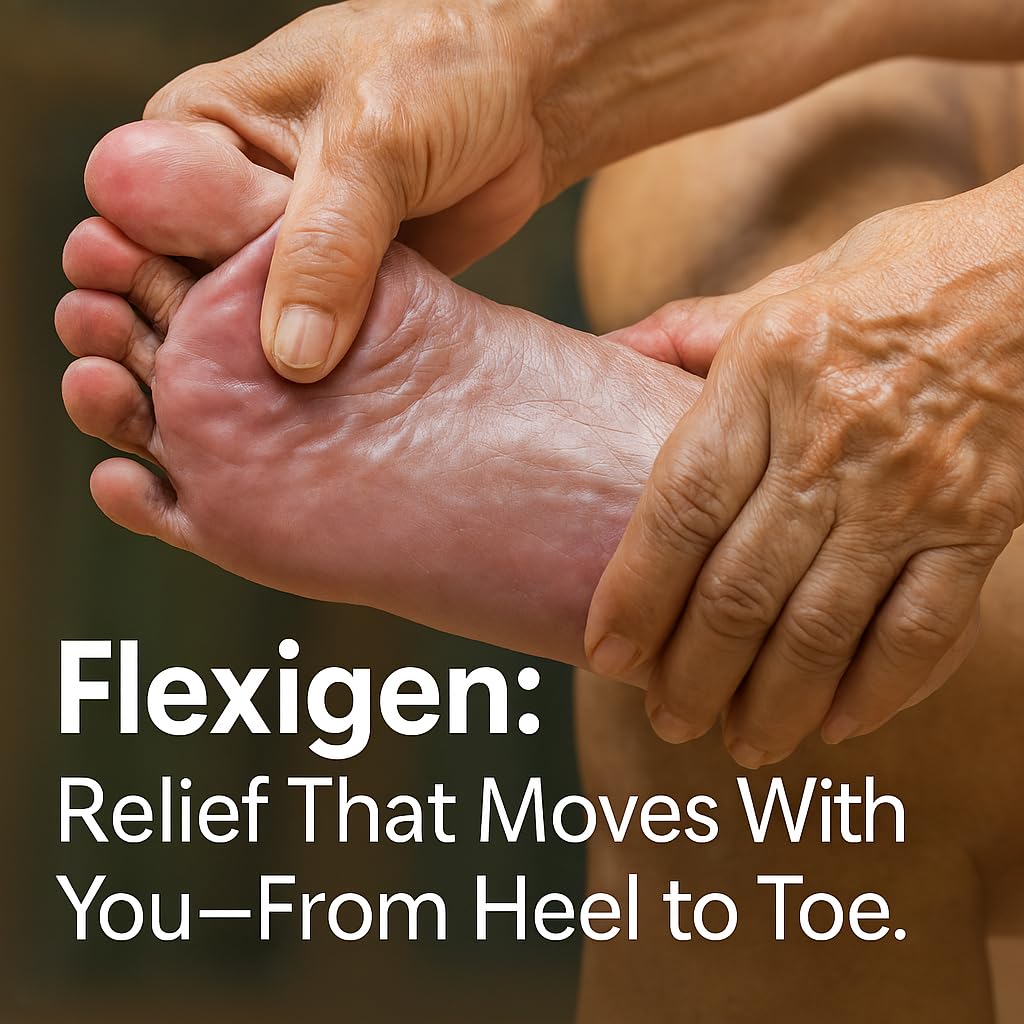 FLEXIGEN Pain Cream Lotion 3-Pack – Natural Menthol Formula with Frankincense & Essential Oils – Fast-Acting, Non-Greasy, Pleasant Scent - dailyvitalstore