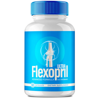 Flexopril Ultra Joint Support Capsules, Official Flexopril Supplement Pills, All-Natural Formula to Fortify Bones and Bolster Flexibility - Maximum Strength, FlexoprilUltra Pills Reviews (60 Capsules) - dailyvitalstore