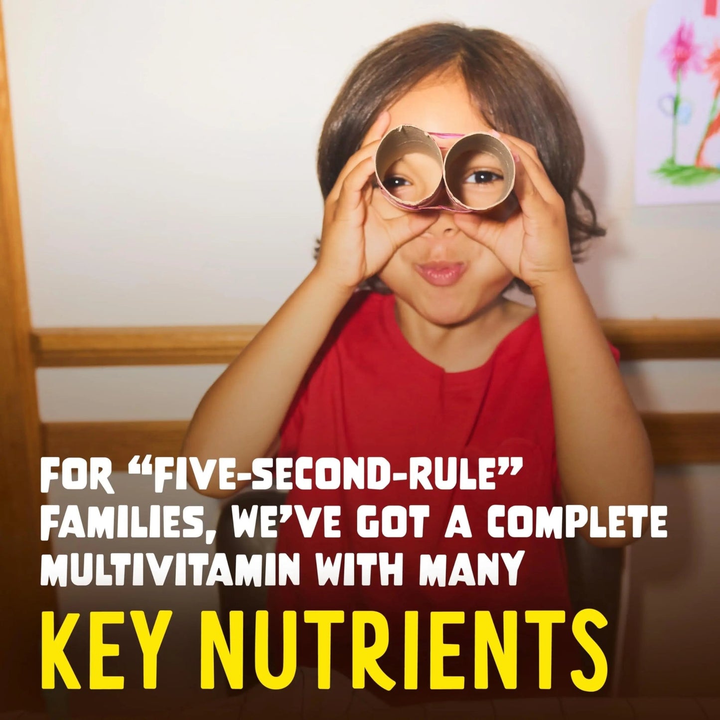 Flintstones Multivitamins for Kids, Sugar Free Kids Multivitamin Gummies, with Vitamins A, C, E, B6 & B12, Raspberry Flavored Gummy Vitamins, 60 Count - dailyvitalstore