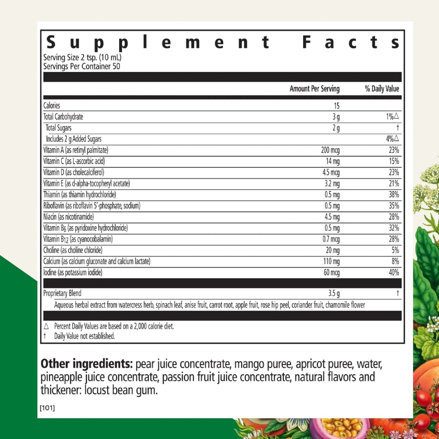 Floradix Kinder Love Children's Multivitamin - Herbal Supplement - Liquid Multivitamin for Kids - Vitamins A, C, D & E, Calcium & More - dailyvitalstore
