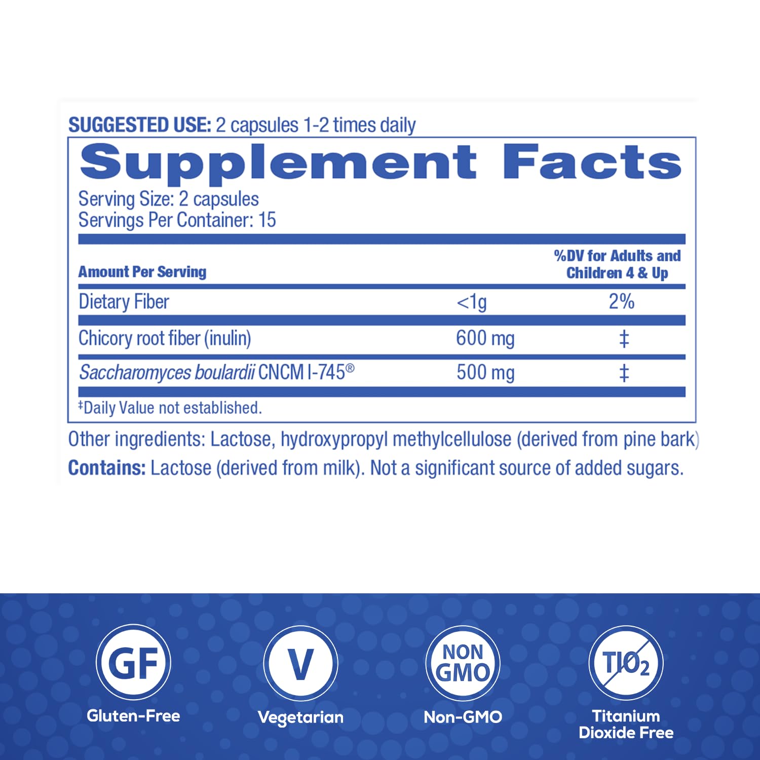 Florastor Advanced Pro+Pre Daily Probiotic and Prebiotic Supplement for Women and Men, Boosts Good Bacteria, Saccharomyces Boulardii - dailyvitalstore